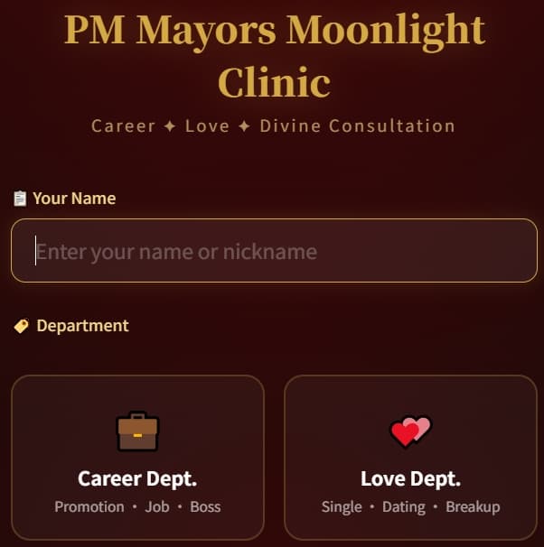 PM Mayors Moonlight Clinic