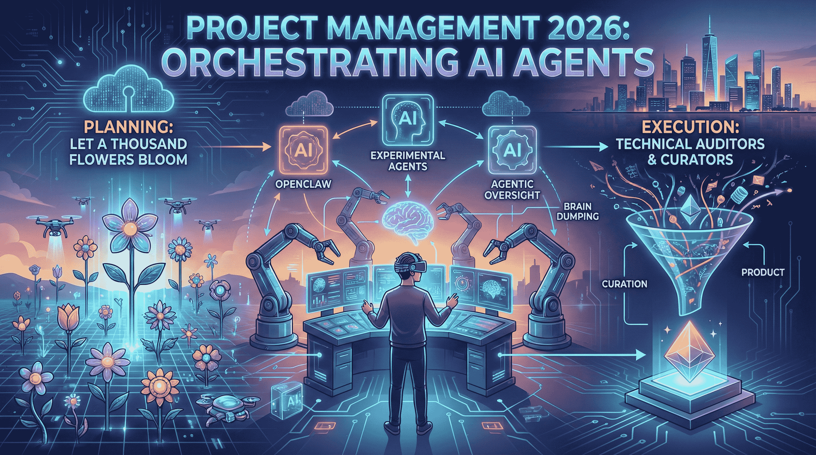 The New Paradigm of Project Management in 2026: From Vibe Coding to Agentic Engineering — Commanding AI Armies to Let a Thousand Flowers Bloom